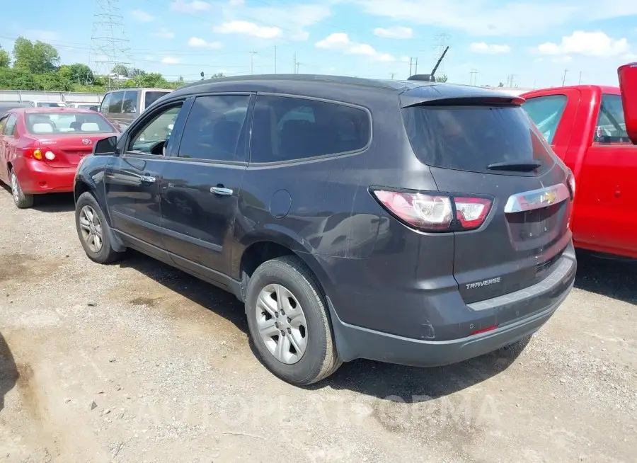 CHEVROLET TRAVERSE 2017 vin 1GNKRFED0HJ207370 from auto auction Iaai