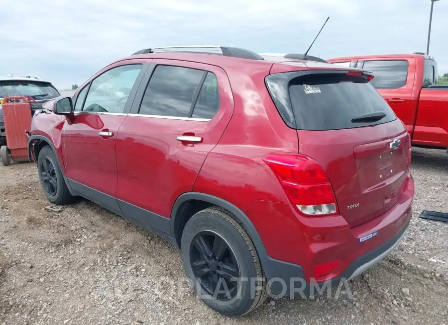 CHEVROLET TRAX 2019 vin 3GNCJLSB0KL289422 from auto auction Iaai