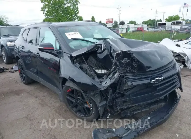 CHEVROLET BLAZER 2020 vin 3GNKBCR42LS627085 from auto auction Iaai