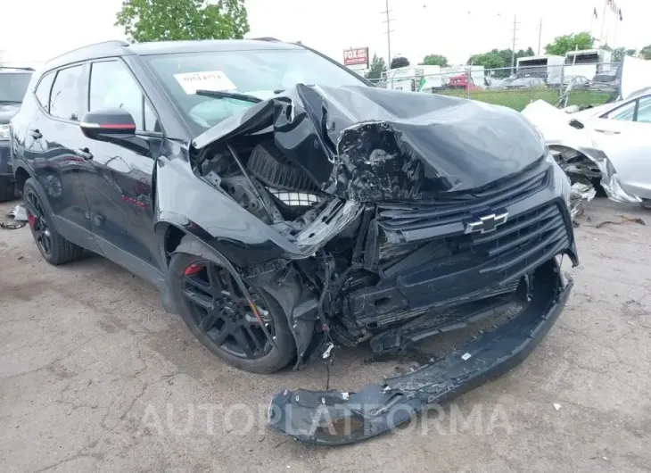 CHEVROLET BLAZER 2020 vin 3GNKBCR42LS627085 from auto auction Iaai