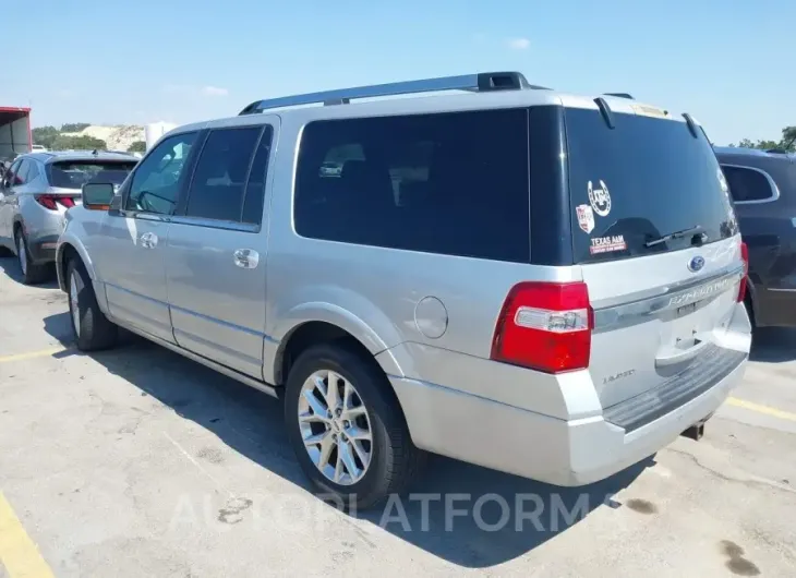 FORD EXPEDITION EL 2015 vin 1FMJK1KT2FEF16637 from auto auction Iaai