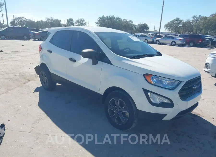 FORD ECOSPORT 2020 vin MAJ3S2FE0LC391925 from auto auction Iaai