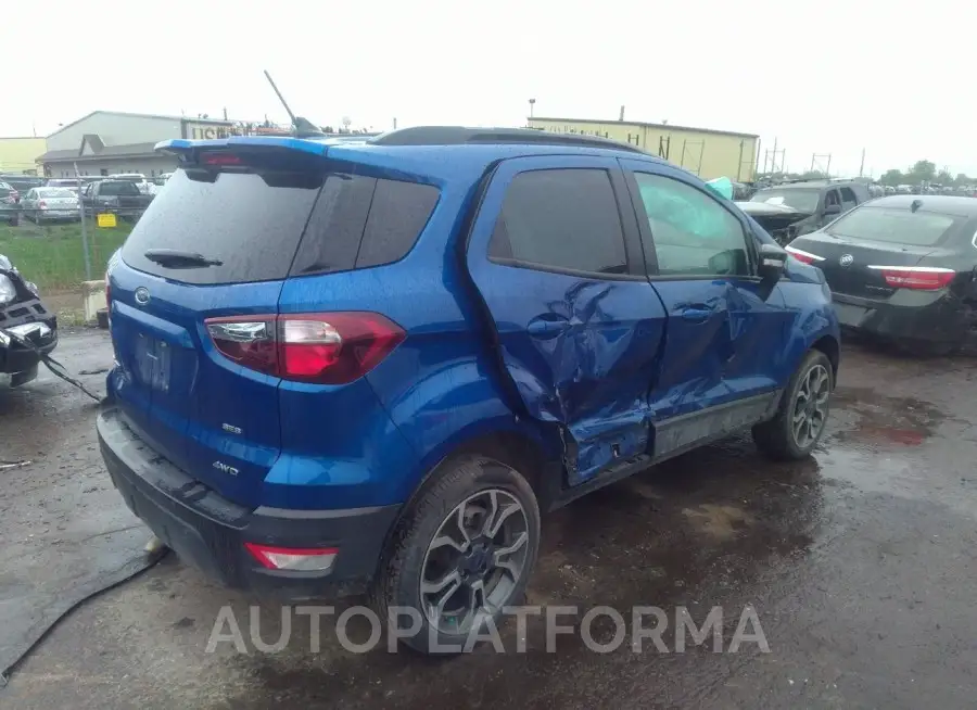 FORD ECOSPORT 2019 vin MAJ6S3JL9KC255588 from auto auction Iaai