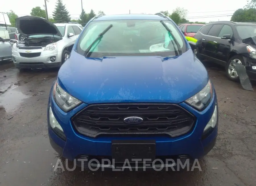 FORD ECOSPORT 2019 vin MAJ6S3JL9KC255588 from auto auction Iaai