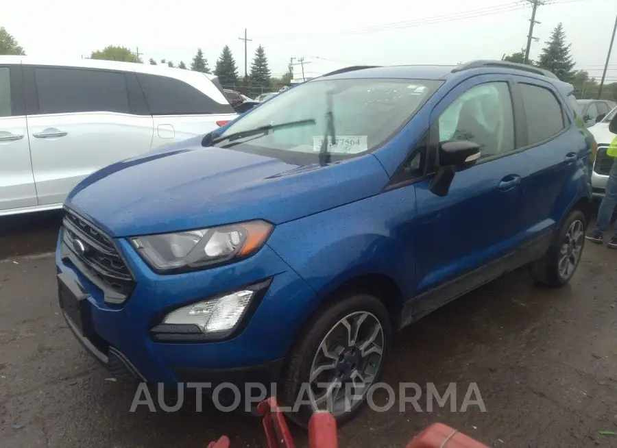 FORD ECOSPORT 2019 vin MAJ6S3JL9KC255588 from auto auction Iaai