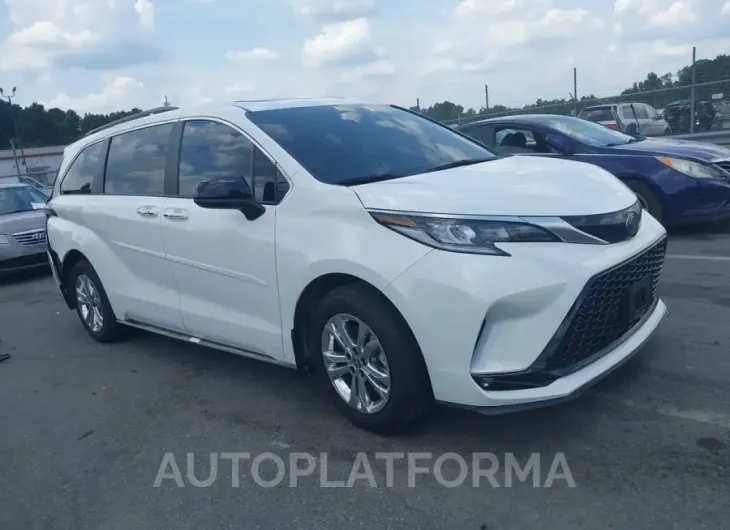 TOYOTA SIENNA 2023 vin 5TDDSKFC3PS092947 from auto auction Iaai