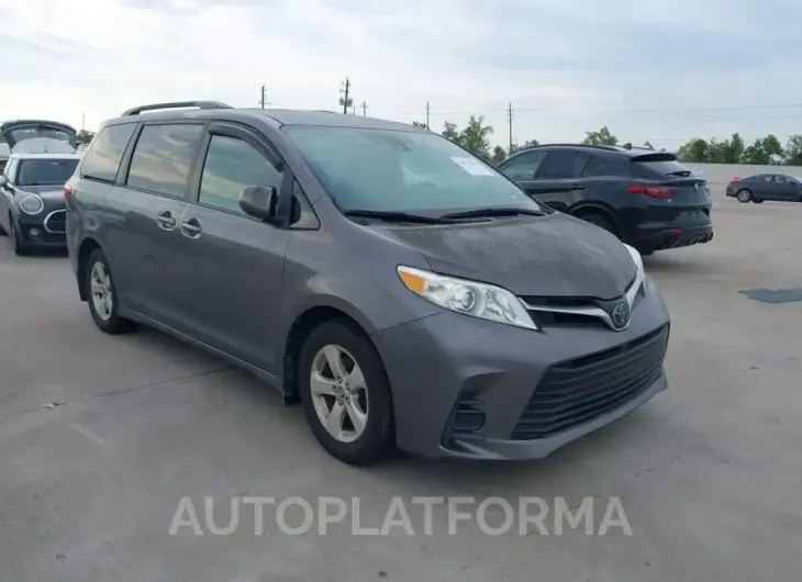 TOYOTA SIENNA 2018 vin 5TDKZ3DC6JS959714 from auto auction Iaai