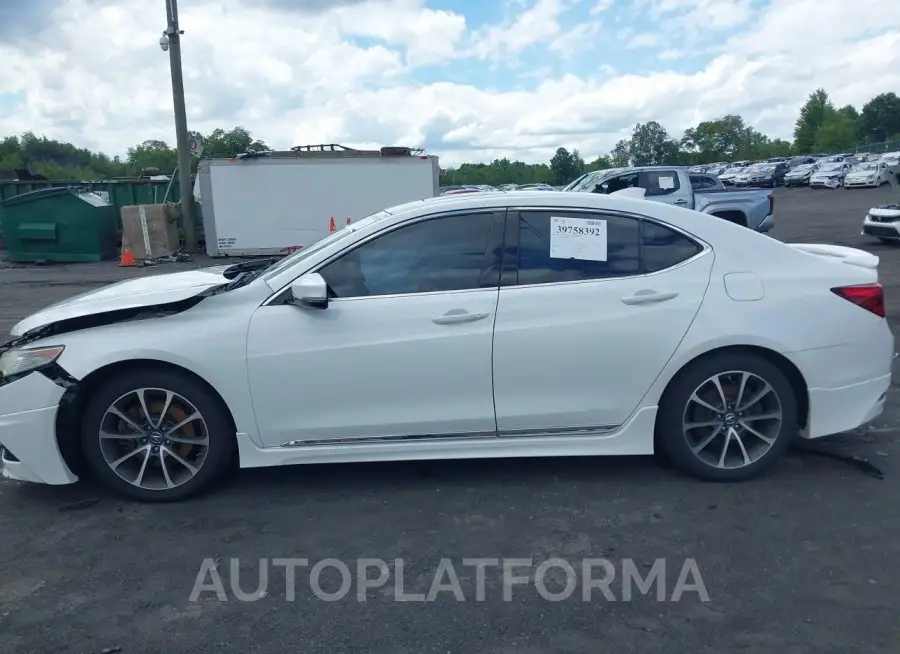 ACURA TLX 2015 vin 19UUB3F73FA002993 from auto auction Iaai