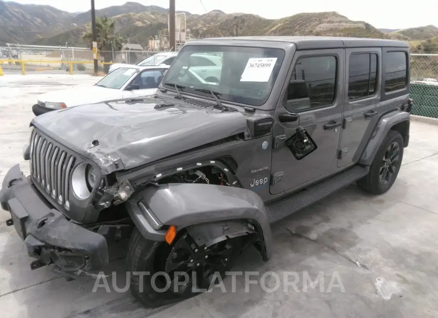 JEEP WRANGLER 4XE 2021 vin 1C4JJXP61MW788939 from auto auction Iaai