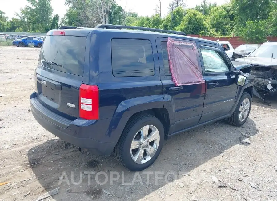 JEEP PATRIOT 2016 vin 1C4NJPFA2GD677758 from auto auction Iaai