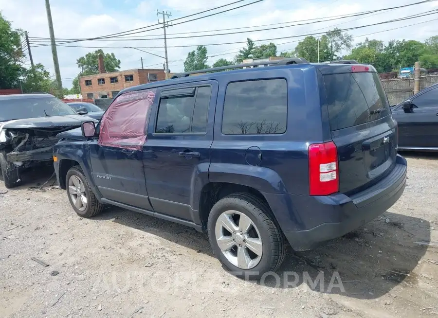 JEEP PATRIOT 2016 vin 1C4NJPFA2GD677758 from auto auction Iaai