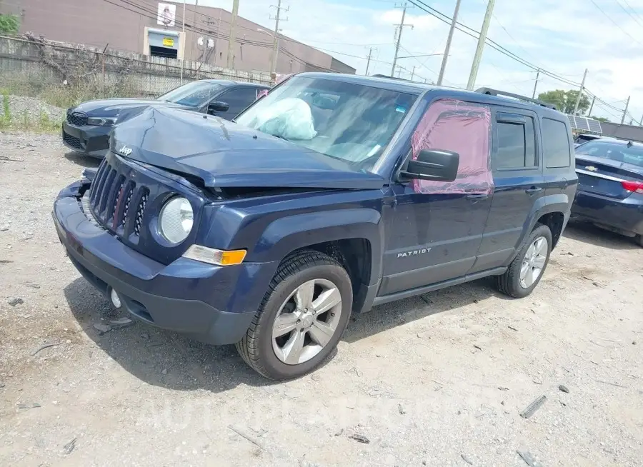 JEEP PATRIOT 2016 vin 1C4NJPFA2GD677758 from auto auction Iaai