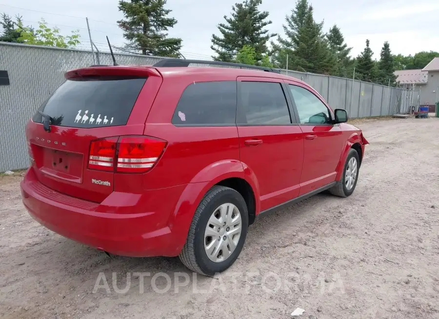 DODGE JOURNEY 2019 vin 3C4PDCAB0KT858269 from auto auction Iaai