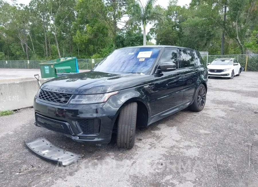 LAND ROVER RANGE ROVER SPORT 2019 vin SALWR2RE9KA855652 from auto auction Iaai