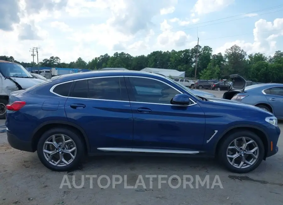 BMW X4 2020 vin 5UX2V1C08LLE67618 from auto auction Iaai