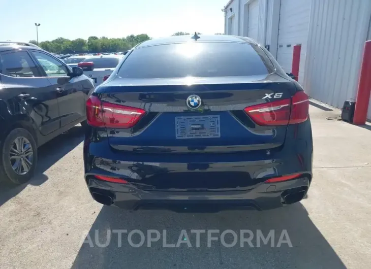 BMW X6 2016 vin 5UXKU6C55G0R99909 from auto auction Iaai