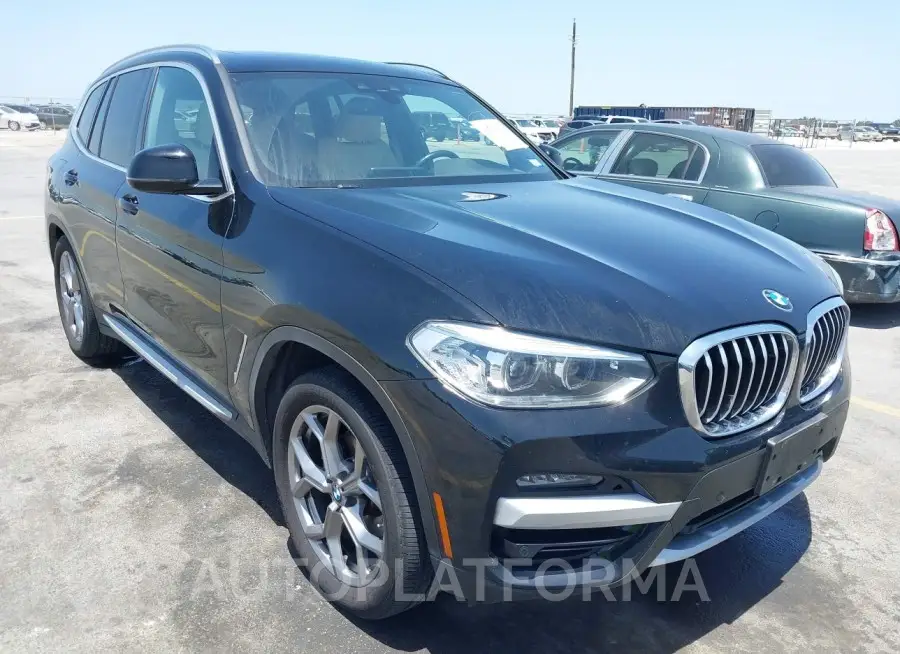 BMW X3 2020 vin 5UXTY3C09L9B90658 from auto auction Iaai