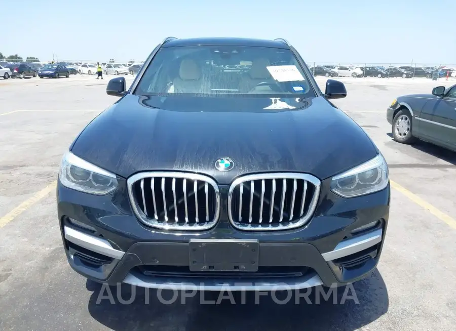 BMW X3 2020 vin 5UXTY3C09L9B90658 from auto auction Iaai