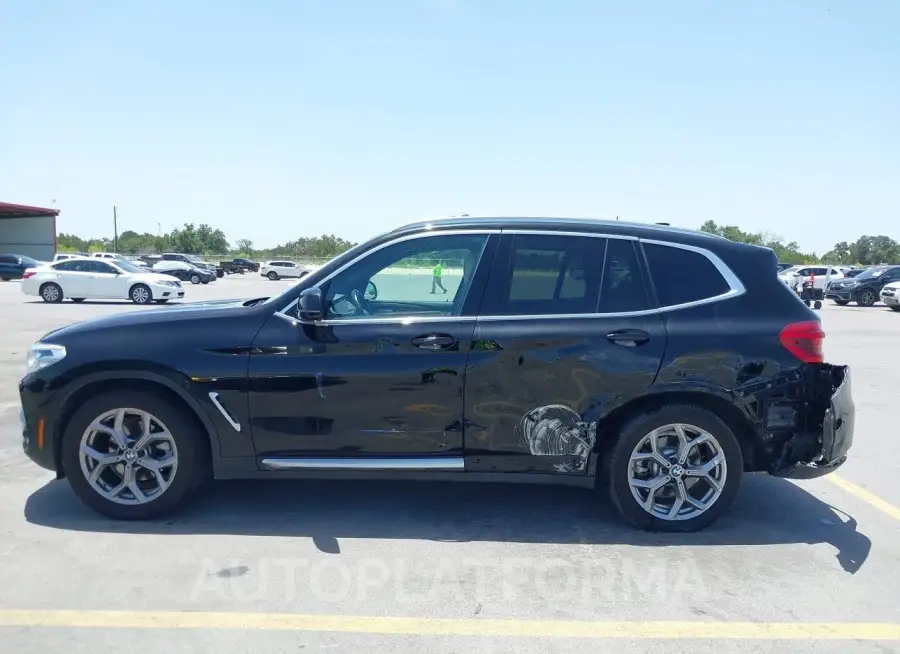 BMW X3 2020 vin 5UXTY3C09L9B90658 from auto auction Iaai