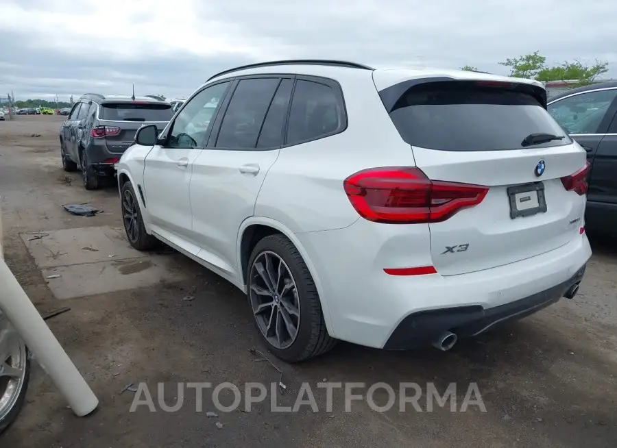 BMW X3 2021 vin 5UXTY5C00M9G99244 from auto auction Iaai