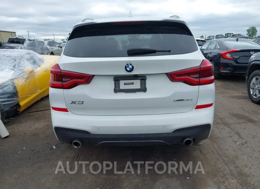 BMW X3 2021 vin 5UXTY5C00M9G99244 from auto auction Iaai