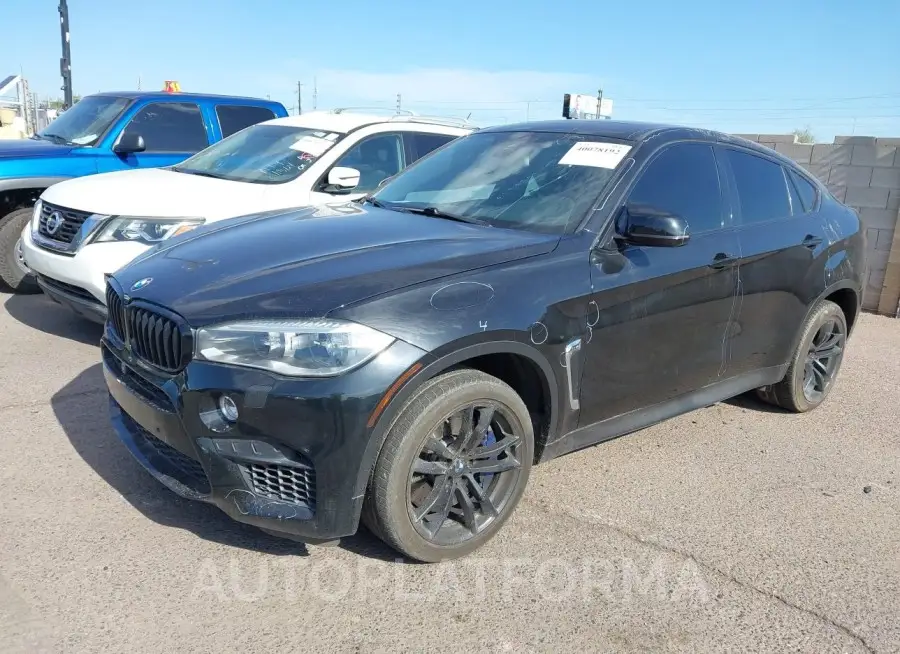 BMW X6 M 2016 vin 5YMKW8C57G0R43033 from auto auction Iaai