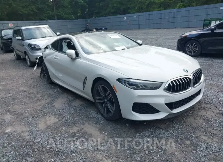 BMW M850I 2019 vin WBABC4C52KBJ35760 from auto auction Iaai