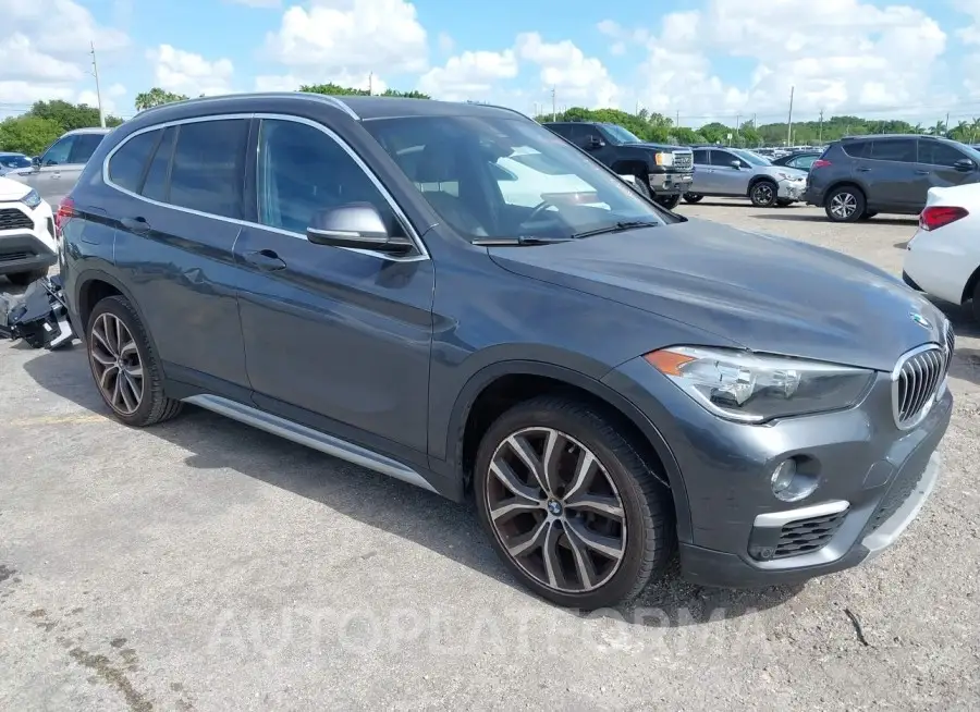 BMW X1 2019 vin WBXHU7C53K3H45744 from auto auction Iaai