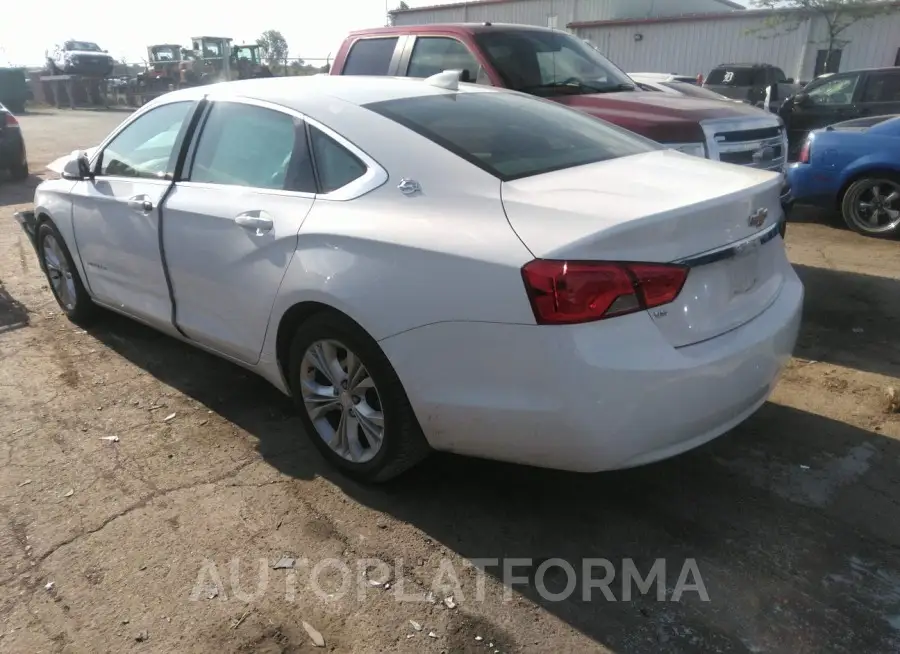 CHEVROLET IMPALA 2015 vin 2G1125S36F9219720 from auto auction Iaai