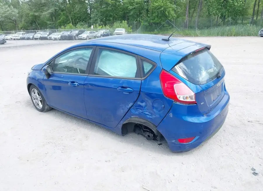 FORD Fiesta 2019 vin 3FADP4EJ0KM116309 from auto auction Iaai