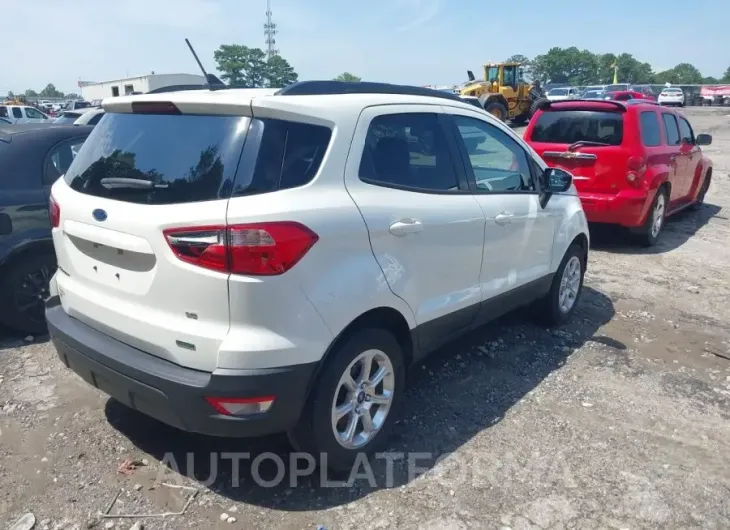 FORD ECOSPORT 2020 vin MAJ3S2GE4LC386709 from auto auction Iaai