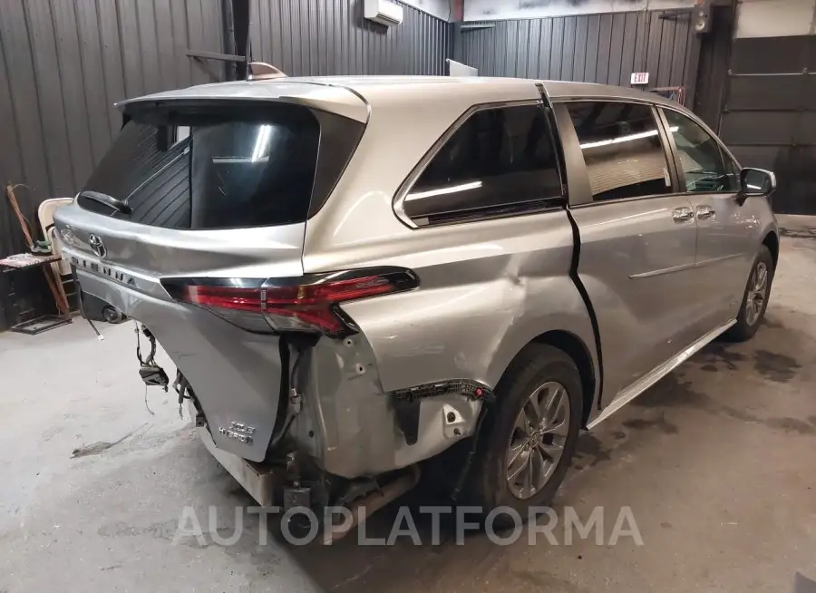 TOYOTA SIENNA 2021 vin 5TDYSKFC4MS020376 from auto auction Iaai