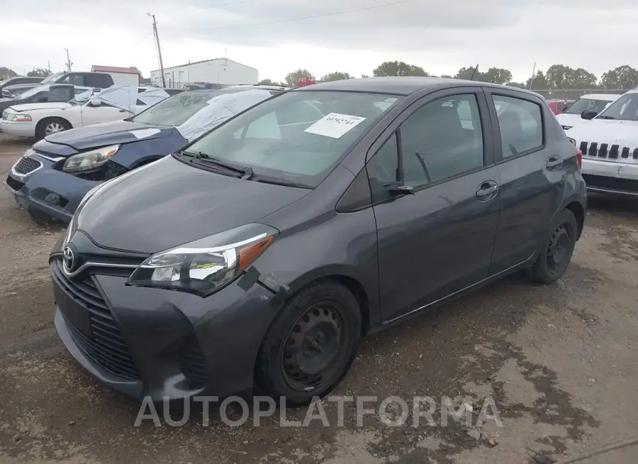 TOYOTA YARIS 2016 vin VNKKTUD37GA063412 from auto auction Iaai