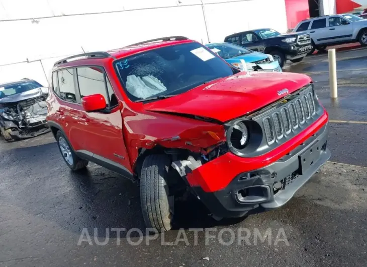 JEEP RENEGADE 2017 vin ZACCJABB0HPF76658 from auto auction Iaai