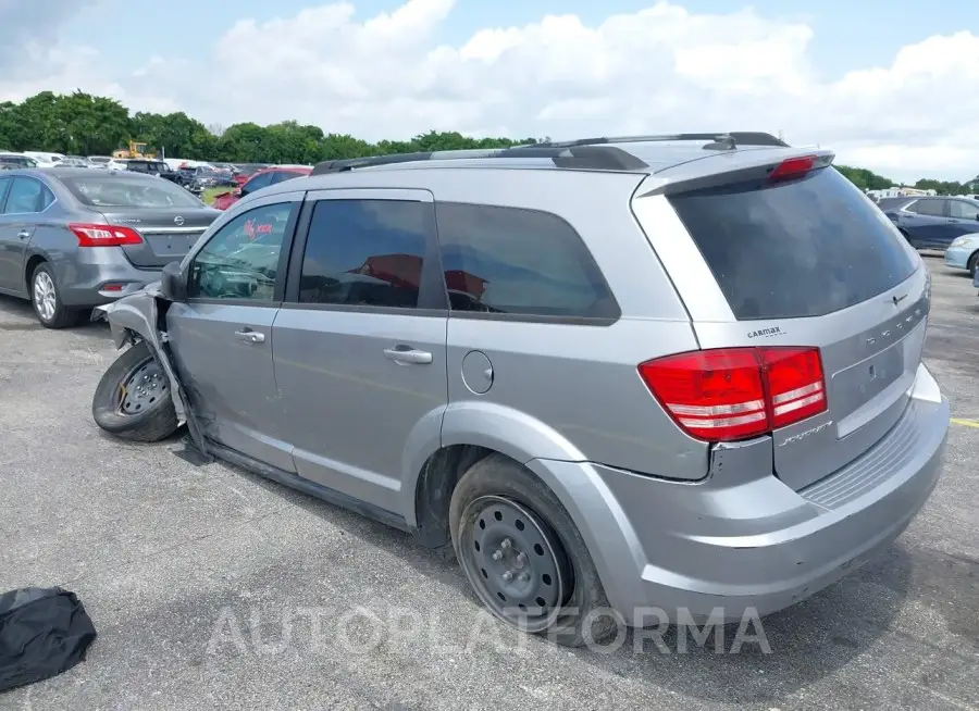 DODGE JOURNEY 2018 vin 3C4PDCAB6JT381698 from auto auction Iaai