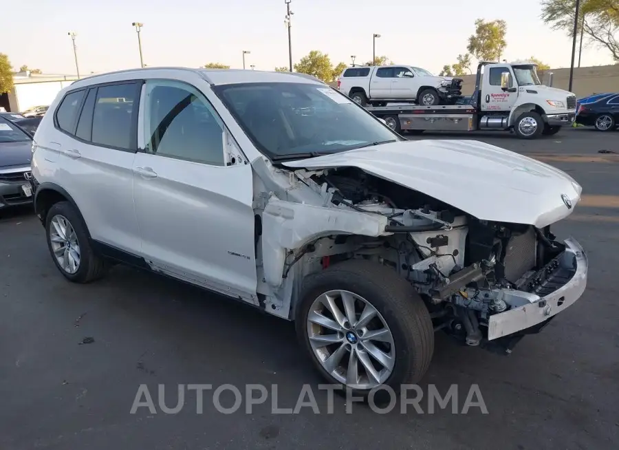 BMW X3 2017 vin 5UXWZ7C36H0X39589 from auto auction Iaai