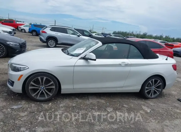 BMW 230I 2017 vin WBA2K9C33H7A26317 from auto auction Iaai