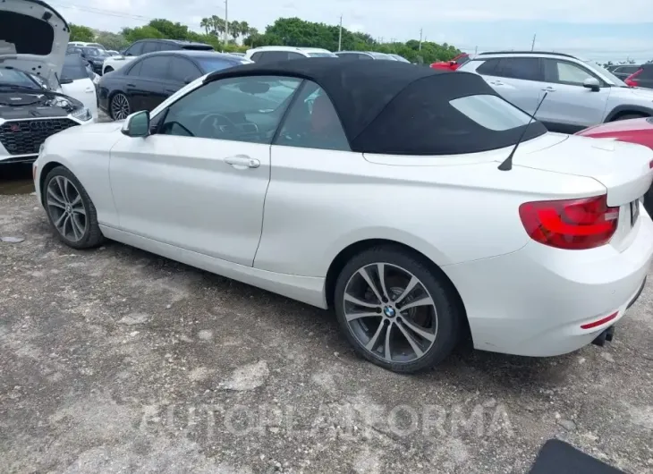 BMW 230I 2017 vin WBA2K9C33H7A26317 from auto auction Iaai