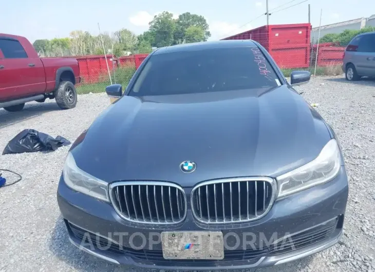 BMW 750I 2016 vin WBA7F2C55GG417502 from auto auction Iaai