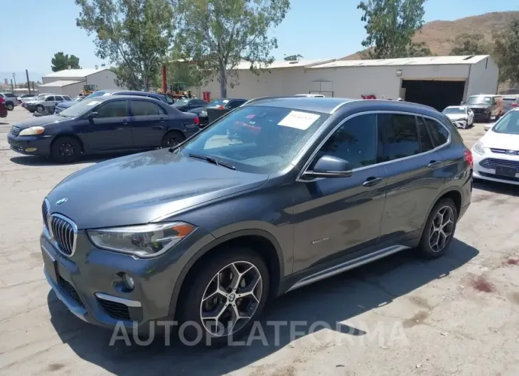 BMW X1 2016 vin WBXHT3C3XGP885376 from auto auction Iaai