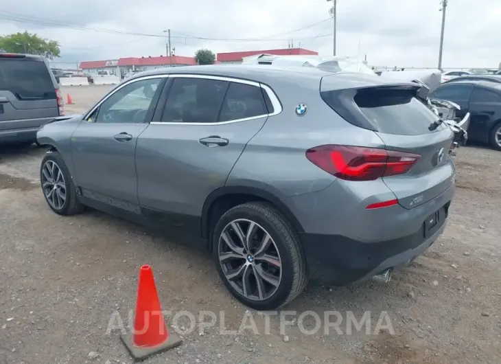 BMW X2 2023 vin WBXYJ1C09P5V75408 from auto auction Iaai