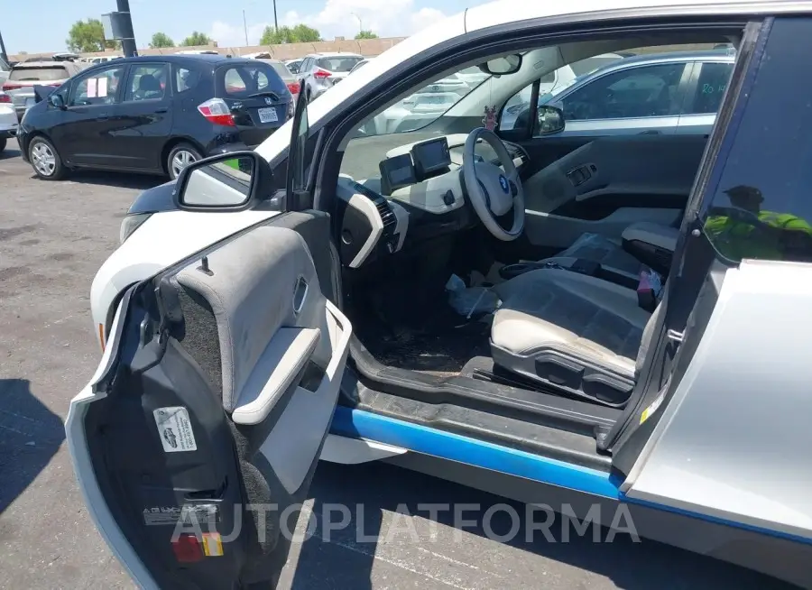 BMW I3 2015 vin WBY1Z4C55FV504000 from auto auction Iaai