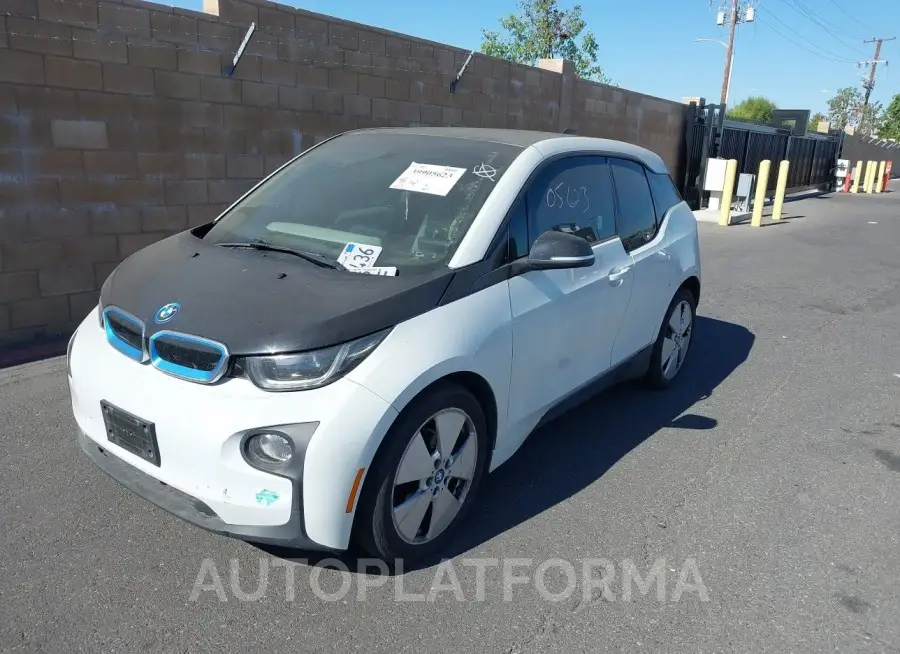 BMW I3 2015 vin WBY1Z4C55FV504000 from auto auction Iaai