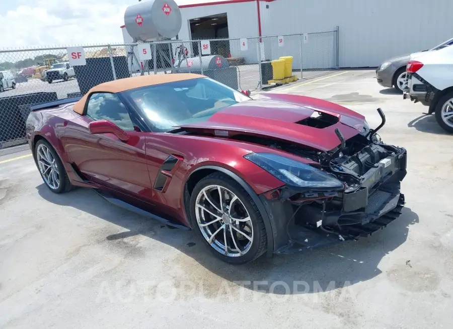 CHEVROLET CORVETTE 2018 vin 1G1Y13D71J5100422 from auto auction Iaai