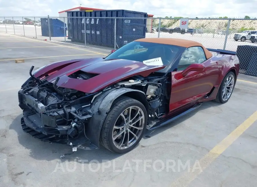 CHEVROLET CORVETTE 2018 vin 1G1Y13D71J5100422 from auto auction Iaai