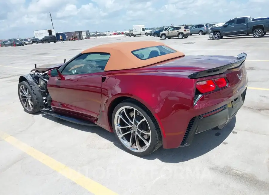 CHEVROLET CORVETTE 2018 vin 1G1Y13D71J5100422 from auto auction Iaai