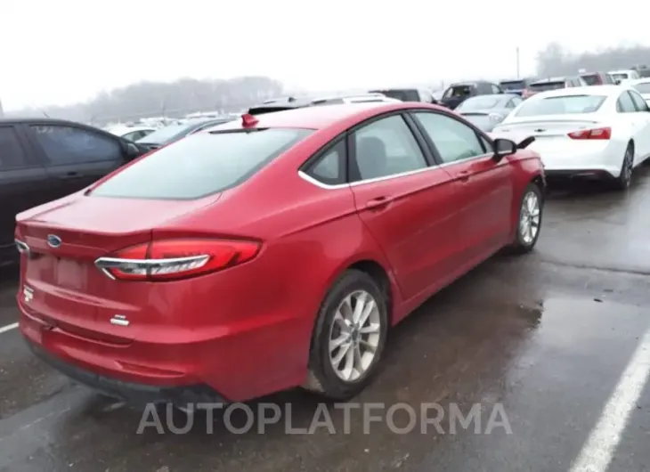 FORD FUSION 2020 vin 3FA6P0HD6LR107268 from auto auction Iaai