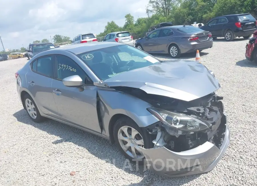 MAZDA MAZDA3 2015 vin 3MZBM1U71FM174544 from auto auction Iaai