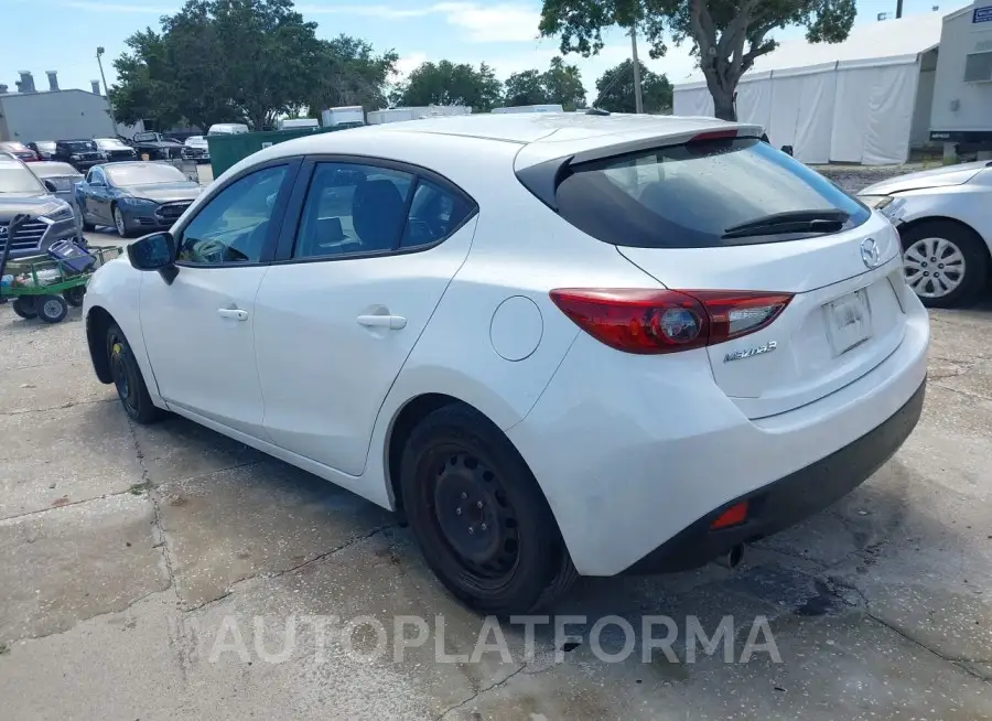 MAZDA MAZDA3 2016 vin JM1BM1J72G1336476 from auto auction Iaai