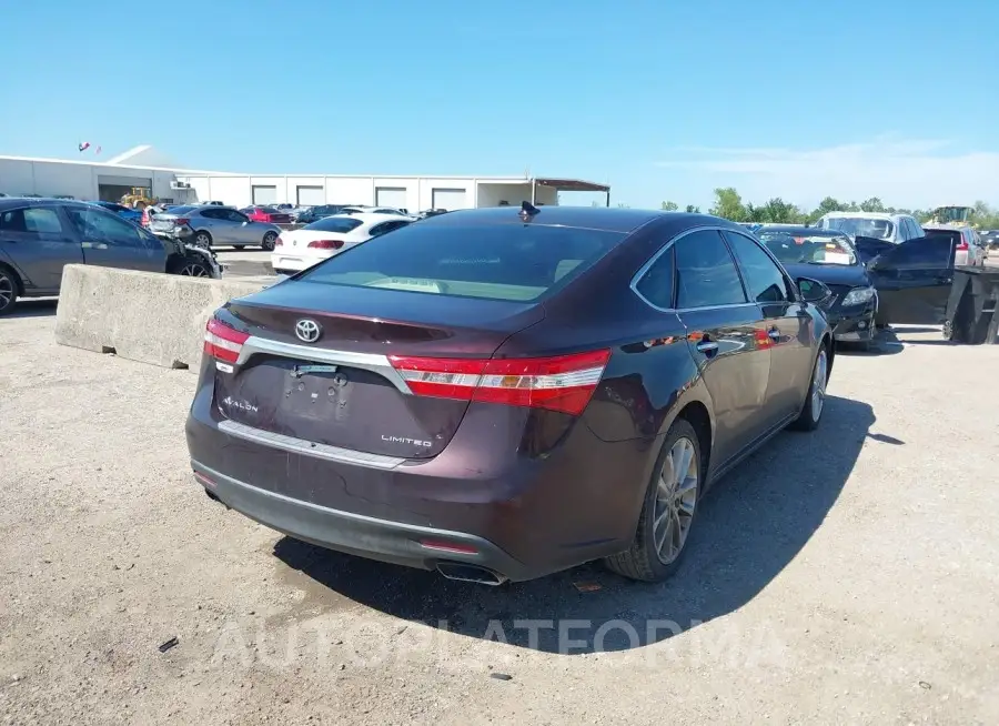 TOYOTA AVALON 2015 vin 4T1BK1EB2FU138851 from auto auction Iaai